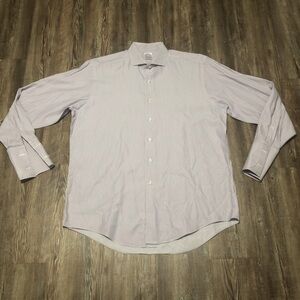 Brooks Brothers Shirt Men's XXL Makers and Merchants Egyptian Cotton Button Down